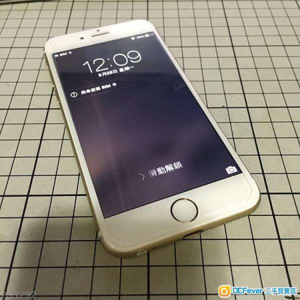 99%新 Apple iphone 6 16G 金 行貨