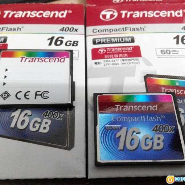 Transcend 16GB CF card 400X