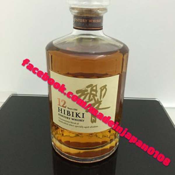 日本威士忌 響 12 年HIBIKI 無盒 700ml