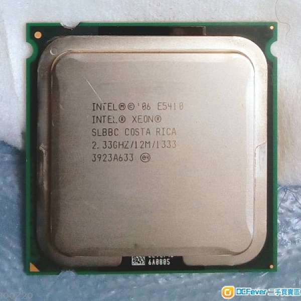 XEON E5410 四核 全硬改版 2.33Ghz 12MB 1333 CPU Socket 775