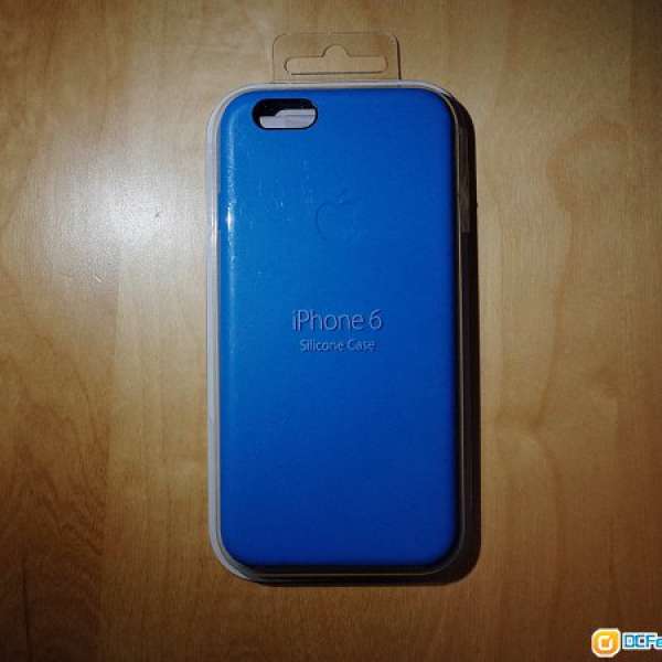 iPhone 6 蘋果原裝矽膠殼 有盒有單 天空藍 近乎全新