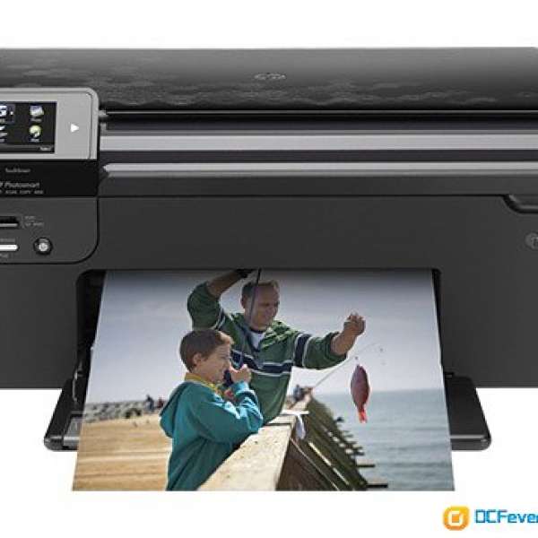 HP Photosmart B110a 打印機(加了4色獨立無限次加墨填充墨盒)