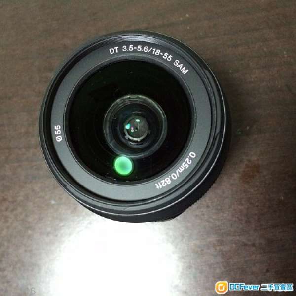 Sony A55 kit lens (18-55 Sam Lens)