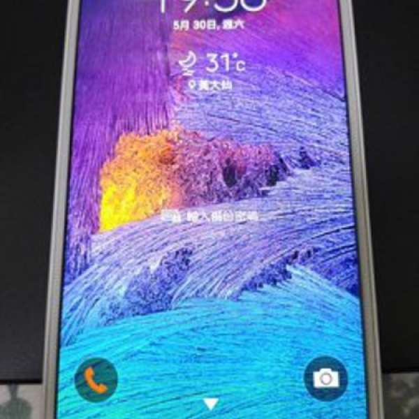 三星Samsung Note 4 Lte, Dual SIM雙卡, 16GB Ram, 白色 90% new 少花 (行貨)