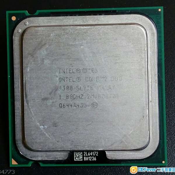 Intel Core 2 Duo E4300 1.8Ghz heatsink