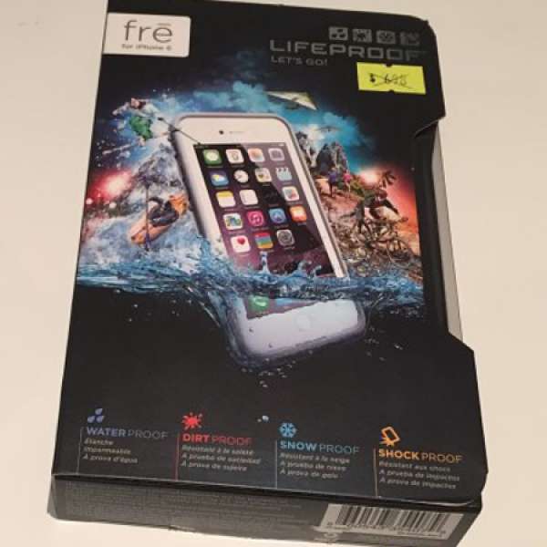 全新 Lifeproof fre for iPhone 6 防水保護殻 (白色)