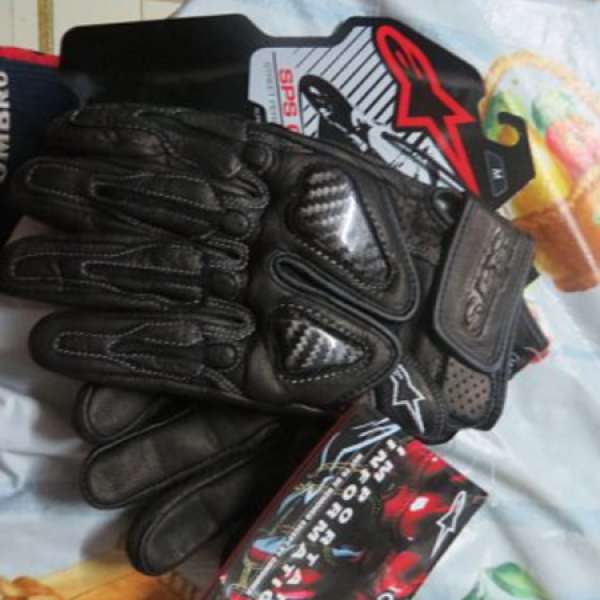 alpinestars sps black手套一對