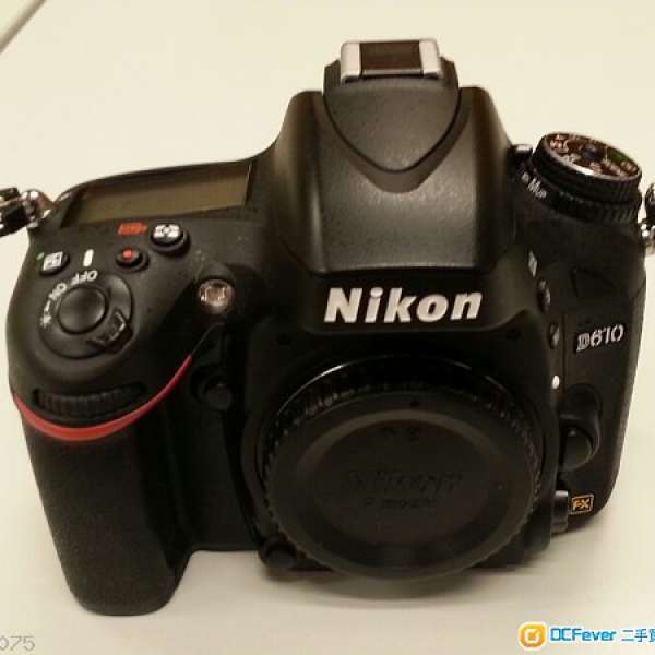 Nikon D610 Body - 99%新, 快門次數 1173，行貨，送 副廠直倒 及 副電