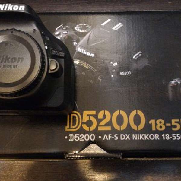 Nikon D5200 Kit (Shutter only 15xx) (keywords D90 D5300 D5100 Canon)