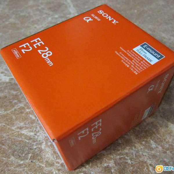 全新行貨 Sony Fe 28 f2 sel28F2 for A7 series