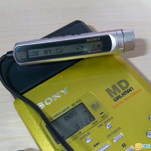 Sony MZ-R55 少有金黃色 MD Walkman 齊件