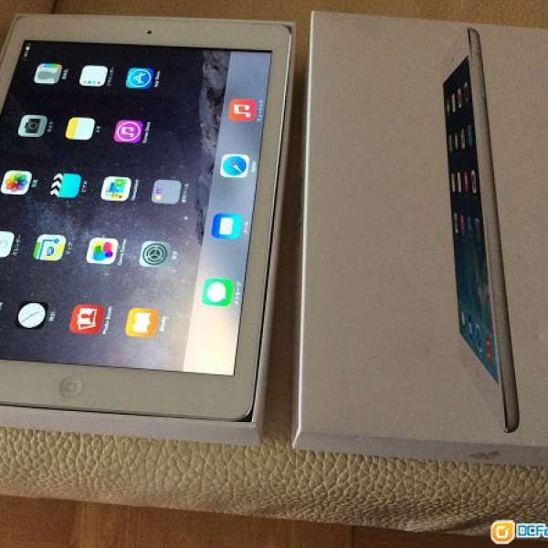 出售95%新iPad air1 /16g wifi+4G 白色