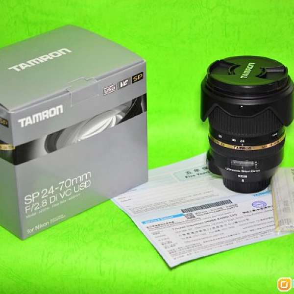 Tamron ModelA007 27-70F2.8DI VC USD(Nikon Mount)