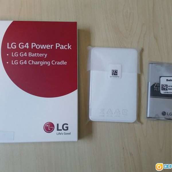 100% 全新原裝正版LG G4 Power Pack原裝電池+座充套裝(適合H815, H815T,H818,H818P...