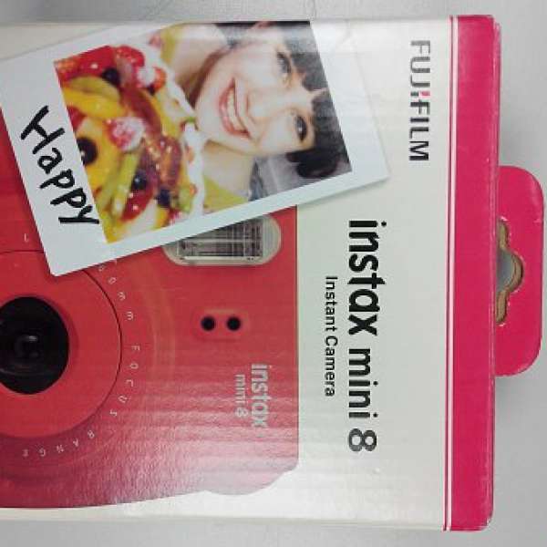富士即影即有相機mini 8桃紅色特別版
