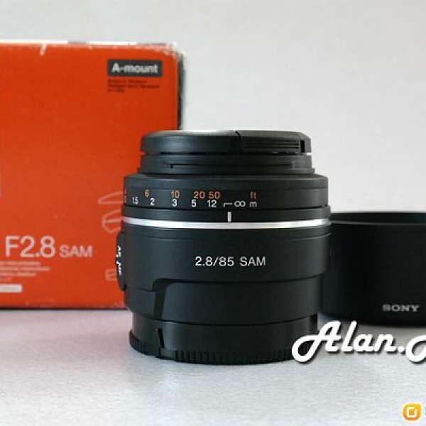 SONY AF 85mm F2.8 SAM 大光圈 人像鏡 (ALSO FOR MINOLTA / ALPHA A MOUNT)