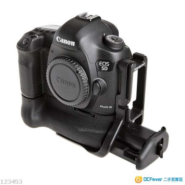 99% new Canon 行貨 5d3 5D mark 3 III + CANON BG-E11 直倒 + RRS BGE 11-L 架