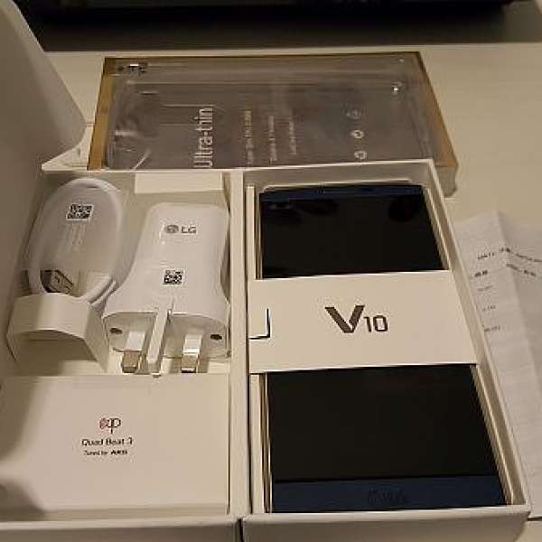 全新 LG V10 衛訊12月29日買，有單全套 (藍色)