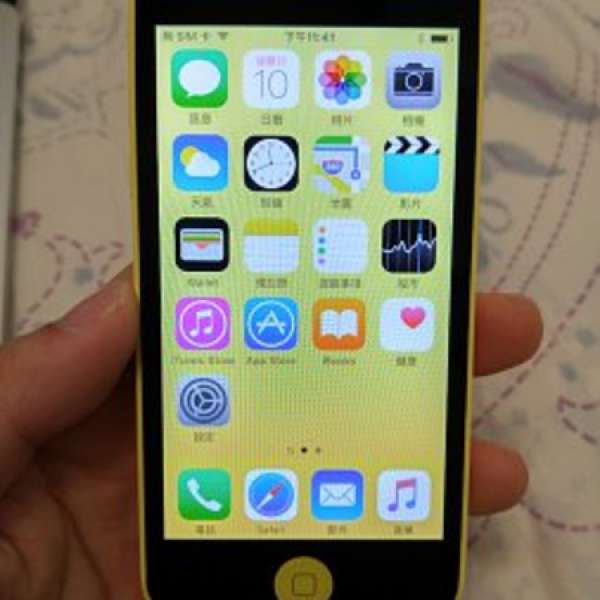 85% 新iPhone 5c 黃色淨機 16GB