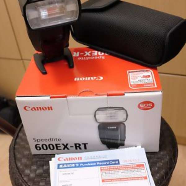 99.99% 新 行貨有保養 Canon 600EX-RT 閃燈