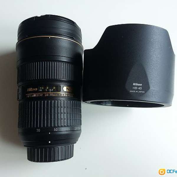 出售物品: Nikon AF-S NIKKOR 24-70mm f/2.8G ED