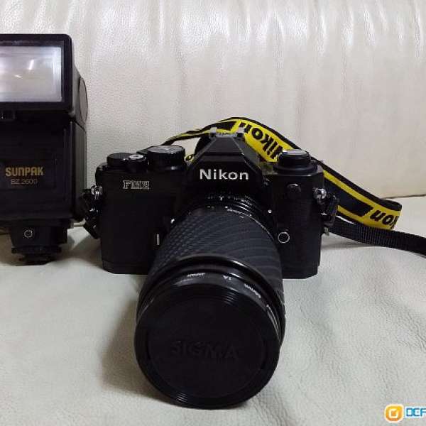 二手Nikon FM2菲林相機(已壞，純粹作懷舊道具）