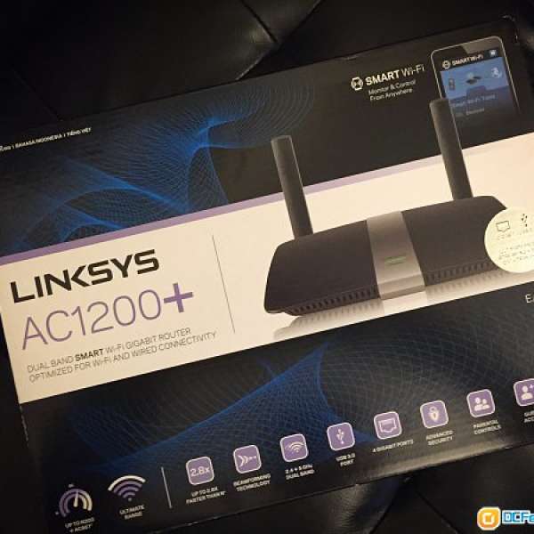 Linksys AC1200 EA6350 Wireless Router (行保至16年9月底)