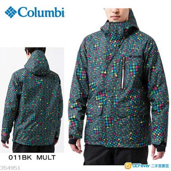 正版 購自日本 Columbia Hamilton Bay Jacket ski clothing (Omni-HEAT) 防水保暖