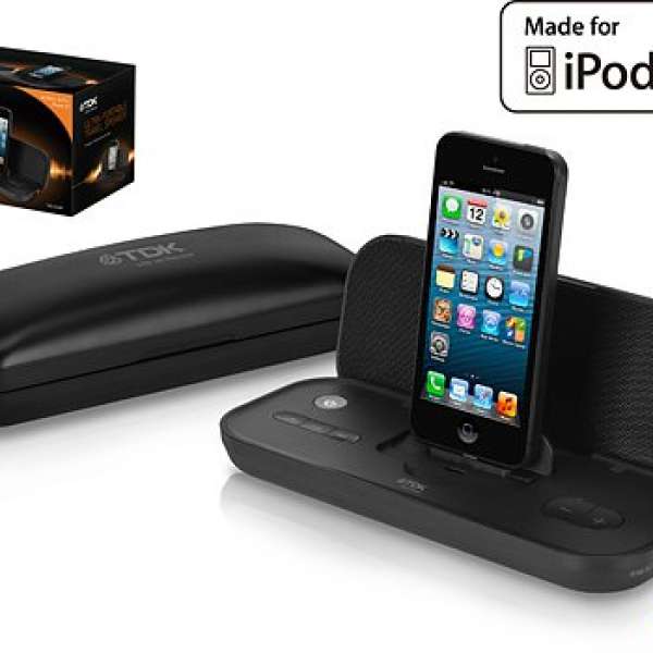99%新 TDK Ultra-Portable Travel Speaker TAC3122N (for iPhone5+)