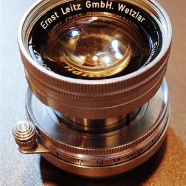 Leica Leitz 50mm f/2 Collapsible Radioactive (early batch) 幅射鏡