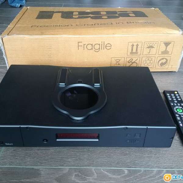 Rega Saturn hifi CD player Black