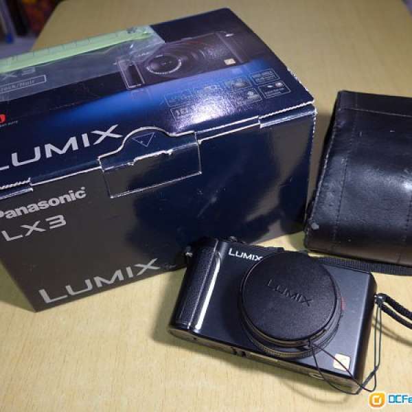 Panasonic Lumix DMC-LX3 有盒