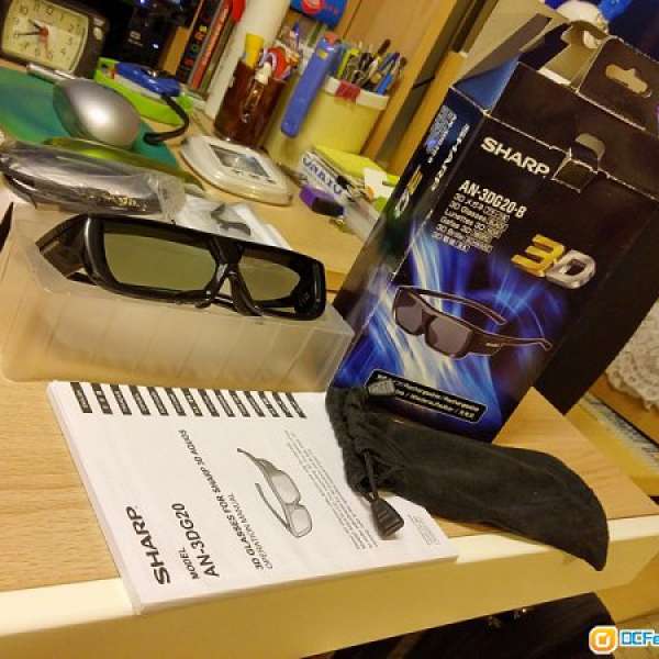出售: Sharp AN-3DG20-B Active 3D glasses