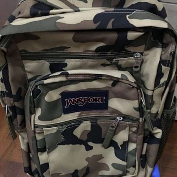 100%new Jansport 32L 迷彩backpack 背包