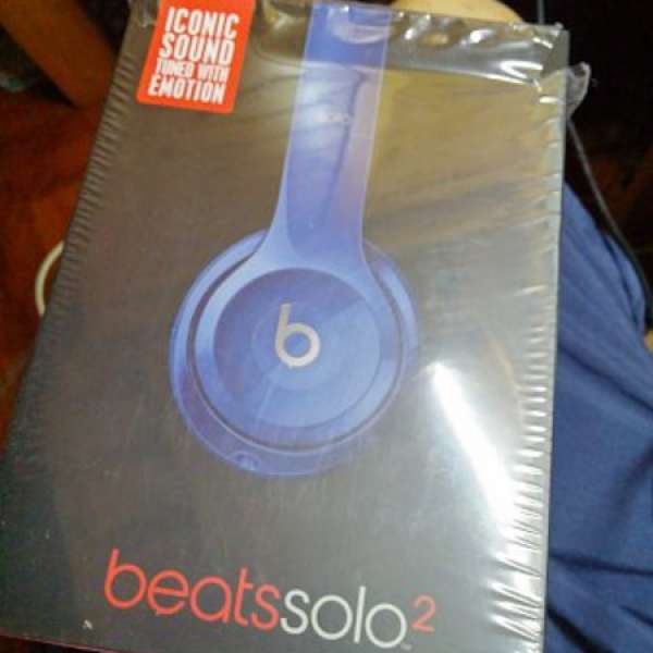 出售9成9新藍色beats solo2
