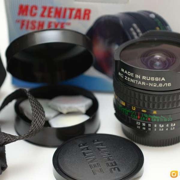 出讓 俄仔16mm f/2.8 魚眼鏡 Nikon F mount