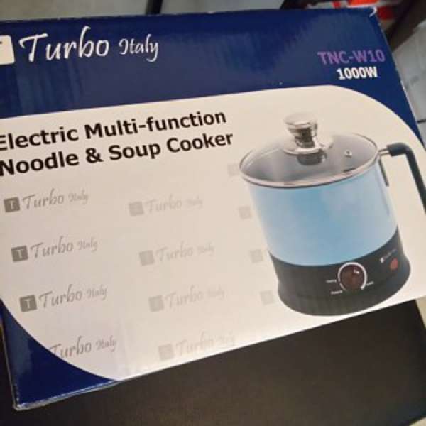 全新未開 Turbo italy noodle & soup cooker 1000w