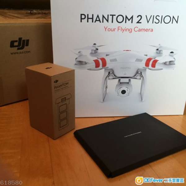 Dji Phantom 2 vision - 全新,原裝盒,齊件