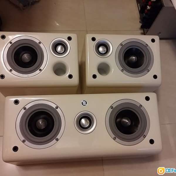 Music Pro Speaker 喇叭(MP 2002)兩前置，1中置（MP1001）