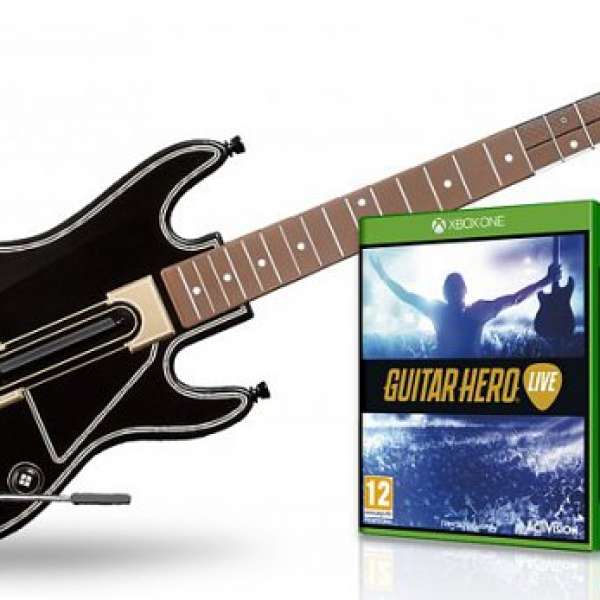 xbox one guitar hero live with guitar controller