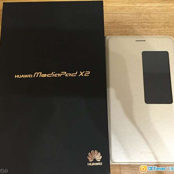 90%NEW行貨Huawei Mediapad X2 32GB金色, 保養至10/2016, $1800