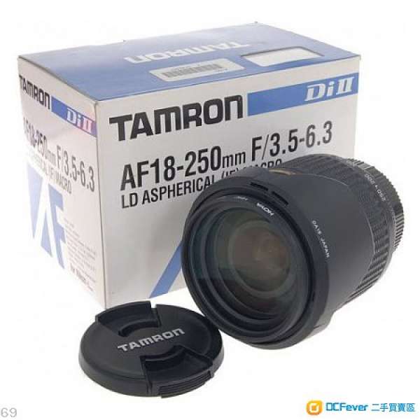 Tamron AF18-250mm F/3.5-6.3 Di II LD Aspherical [IF] Macro (A18) Nikon