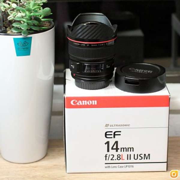 Canon 14mm F2.8 L II USM full set boxed