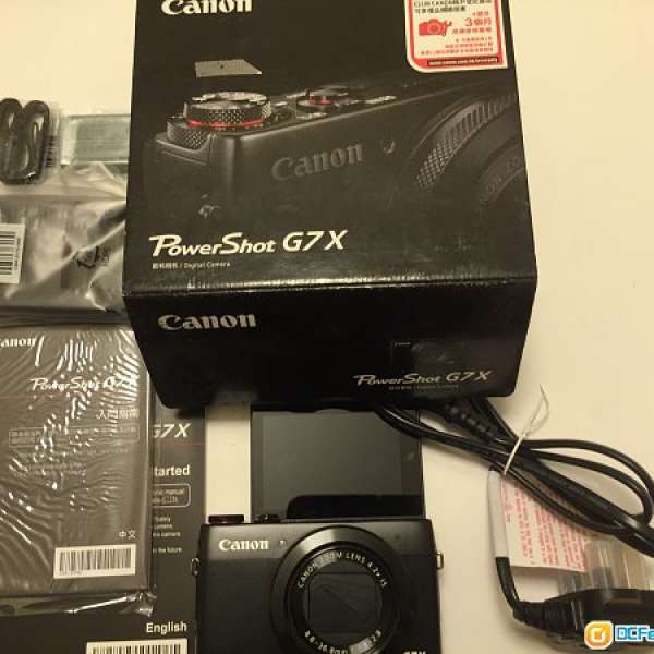 全新Canon G7X 加 32gb Sandisk