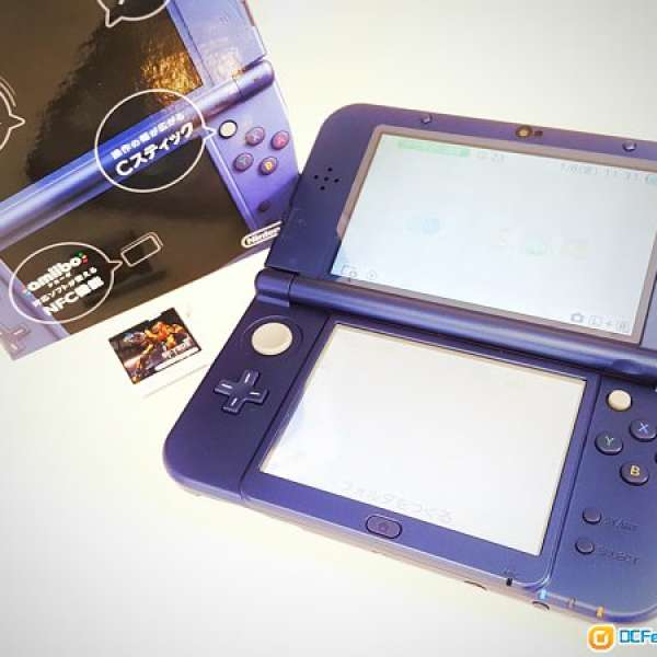 日版 New 3DS LL 寶藍色 99%新