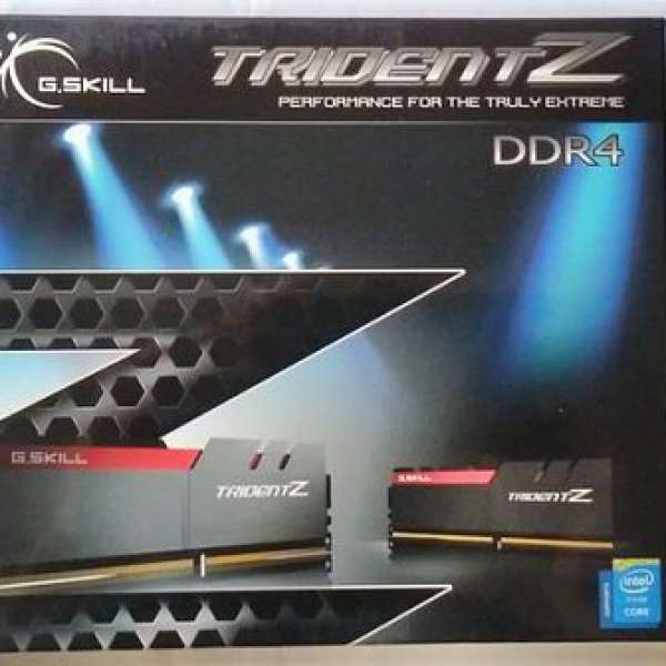 全新 G.Skill TridentZ DDR4 3000MHz 16GB kit (8GB x 2)