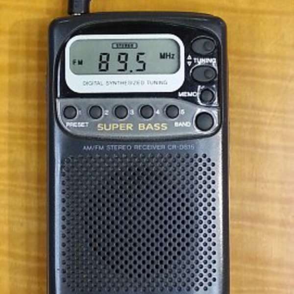 aiwa AM/FM STEREO RECEIVER CR-DS15 收音機 WALKMAN