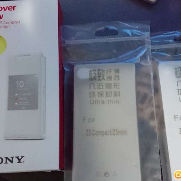 全新 SONY Xperia Z5C COMPACT 智能手機套 (附智能視窗) SCR44