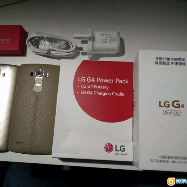 LG G4 H818N 雙卡 卡其色 港行 95% 新