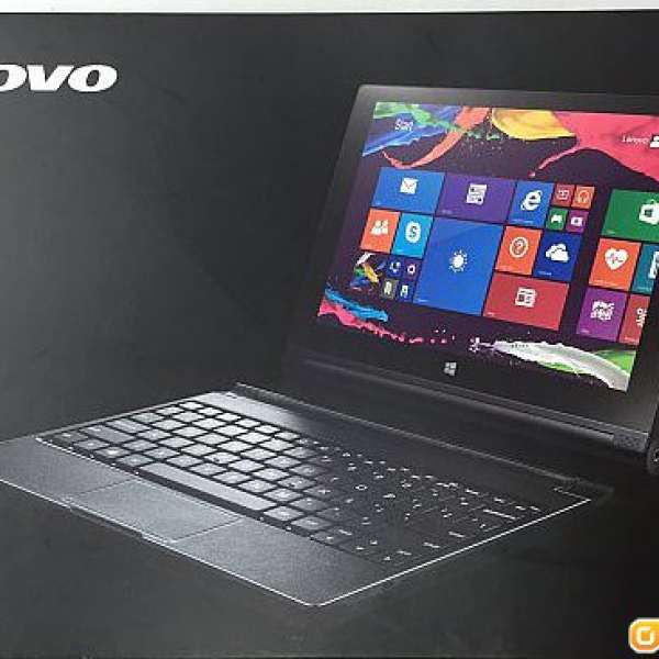 Lenovo YOGA Tablet 2 Wifi - Win 10 (輕快WIN平板+分體鍵盤，可當Notebook用)
